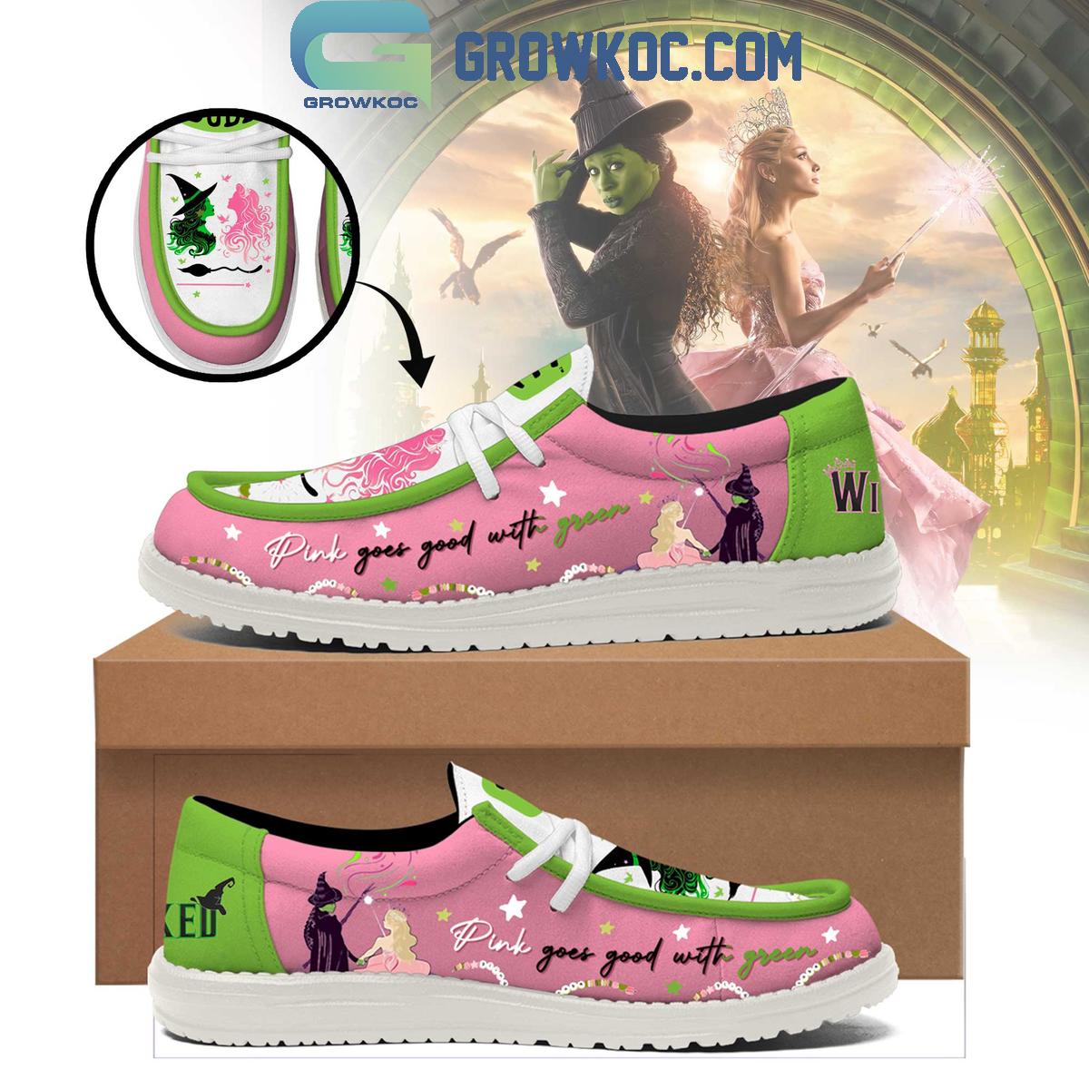 Wicked Pink Goes Good With Green Hey Dude Shoes Wicked Pink Goes Good With Green Hey Dude Shoes
