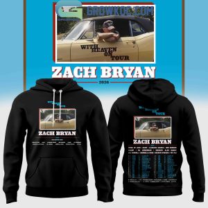 Zach Bryan With Heaven On Tour 2026 Hoodie Shirt