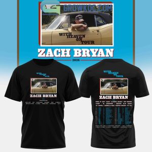 Zach Bryan With Heaven On Tour 2026 Hoodie Shirt