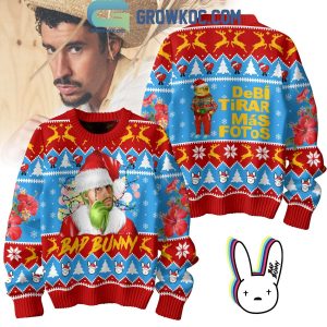 Bad Bunny Debi Tirar Mas Fotos Christmas Ugly Sweater