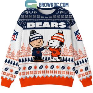 Chicago Bears Snoopy Peanuts Bear Down Chicago Ugly Sweater