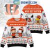 Cleveland Browns Snoopy Peanuts Who Dey Nation Ugly Sweater Cleveland Browns Snoopy Peanuts Who Dey Nation Ugly Sweater