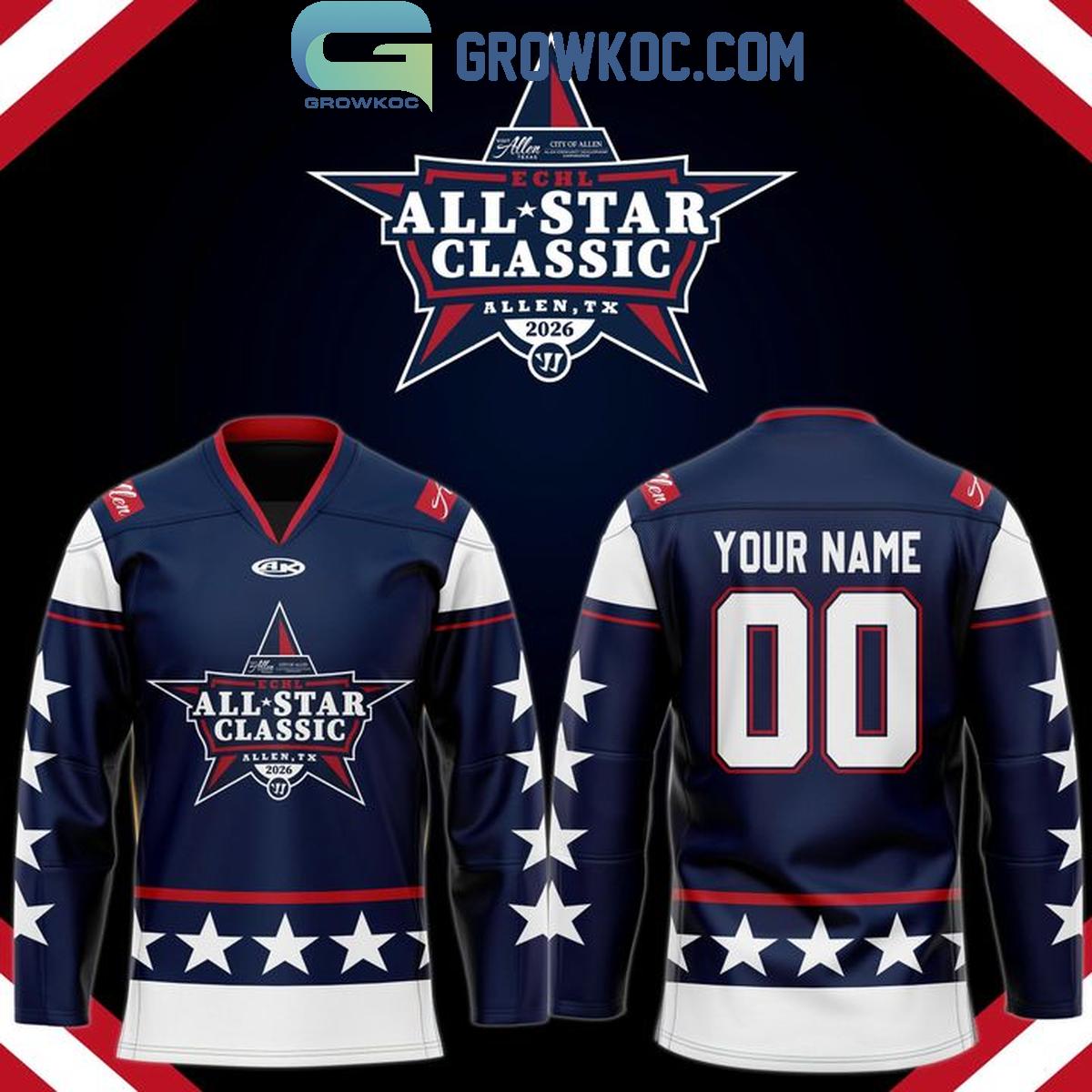 ECHL All Star Classic 2026 Hockey Jersey ECHL All Star Classic 2026 Hockey Jersey