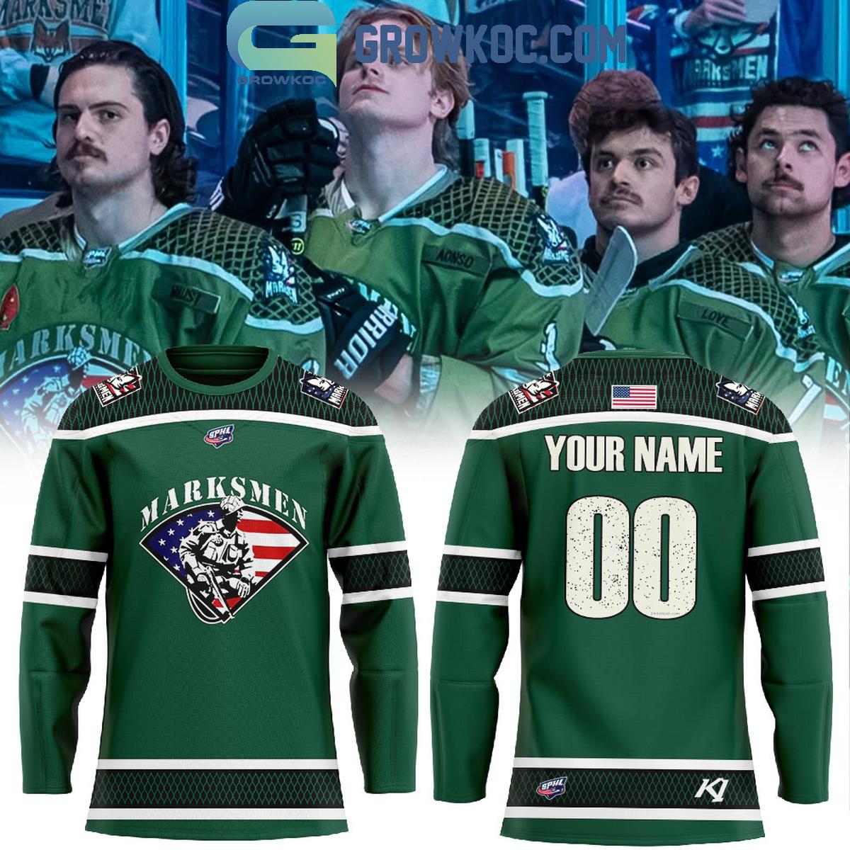 Fayetteville Marksmen Salute To Service Hockey Jersey Fayetteville Marksmen Salute To Service Hockey Jersey