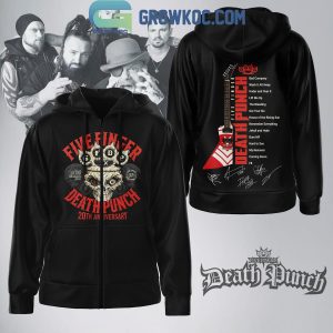 Five Finger Death Punch 20th Anniversary Hoodie Shirt