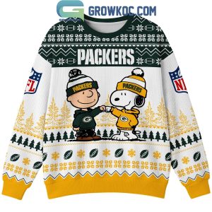 Green Bay Packers Snoopy Peanuts Go Pack Go Ugly Sweater