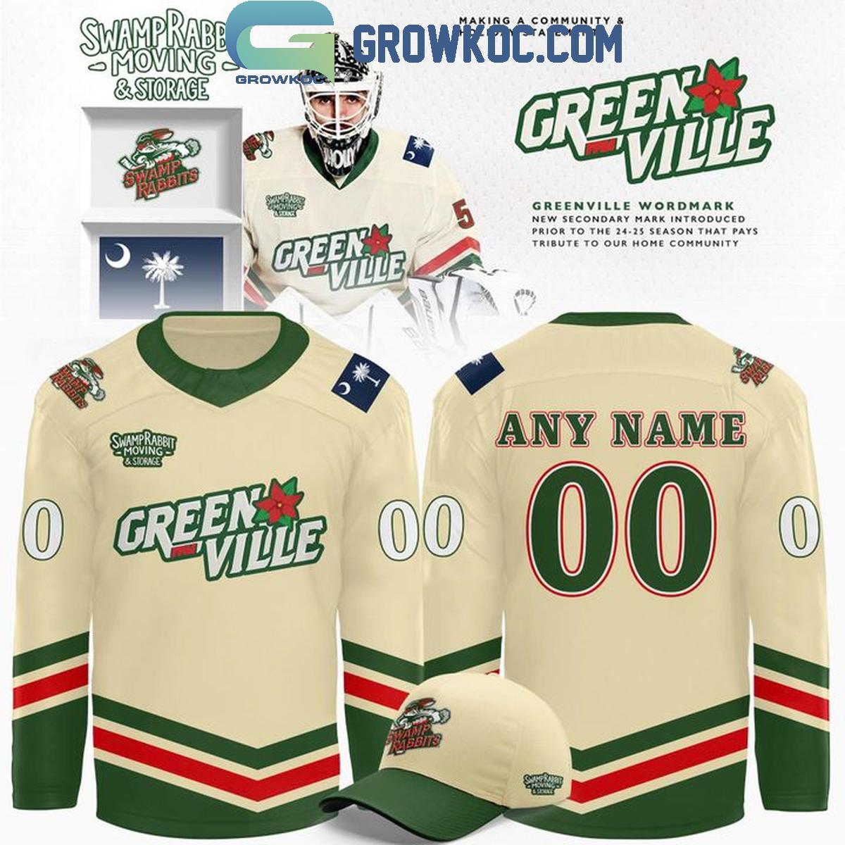 Greenville Swamp Rabbits Moving & Storage Hockey Jersey Greenville Swamp Rabbits Moving & Storage Hockey Jersey