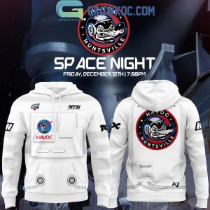 Huntsville Havoc x Space Night 2025 Hoodie Shirt