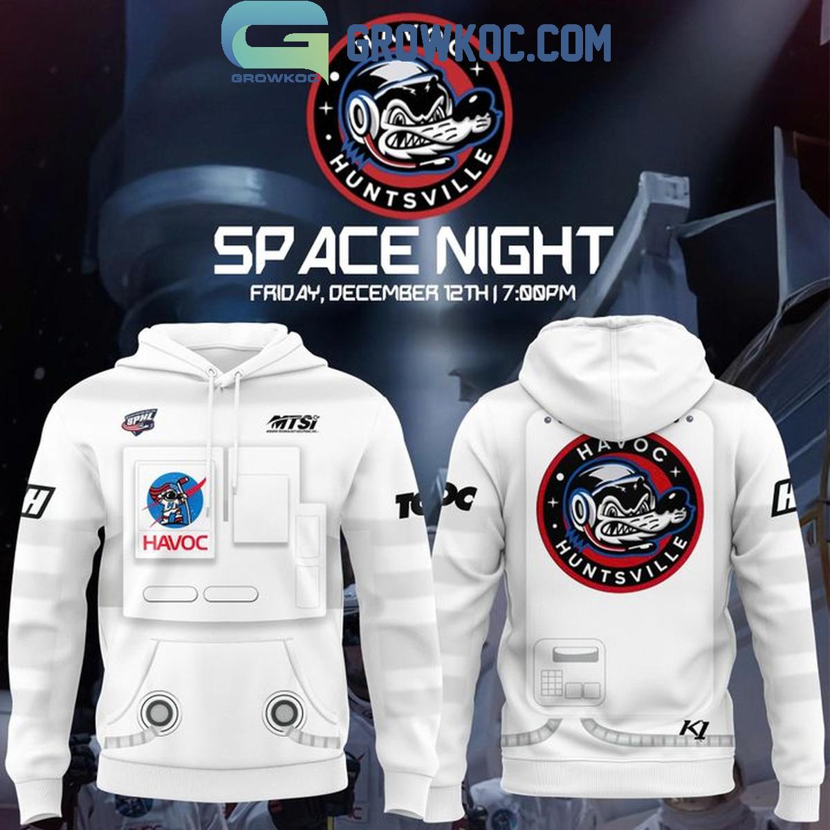 Huntsville Havoc x Space Night 2025 Hoodie Shirt Huntsville Havoc x Space Night 2025 Hoodie Shirt