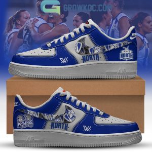 Kangaroos 2025 AFLW Premiers Air Force 1 Shoes