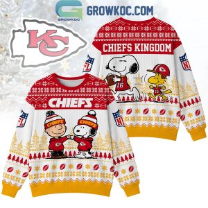 Kansas City Chiefs Snoopy Peanuts Chiefs Kingdom Ugly Sweater Kansas City Chiefs Snoopy Peanuts Chiefs Kingdom Ugly Sweater
