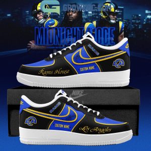 Los Angeles Rams Midnight Blue 2025 Rivalries Air Force 1 Shoes