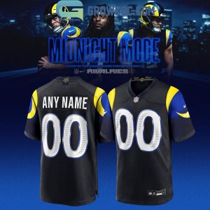Los Angeles Rams Midnight Blue 2025 Rivalries Football Jersey