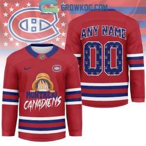 Montreal Canadiens x One Piece Hockey Jersey Montreal Canadiens x One Piece Hockey Jersey