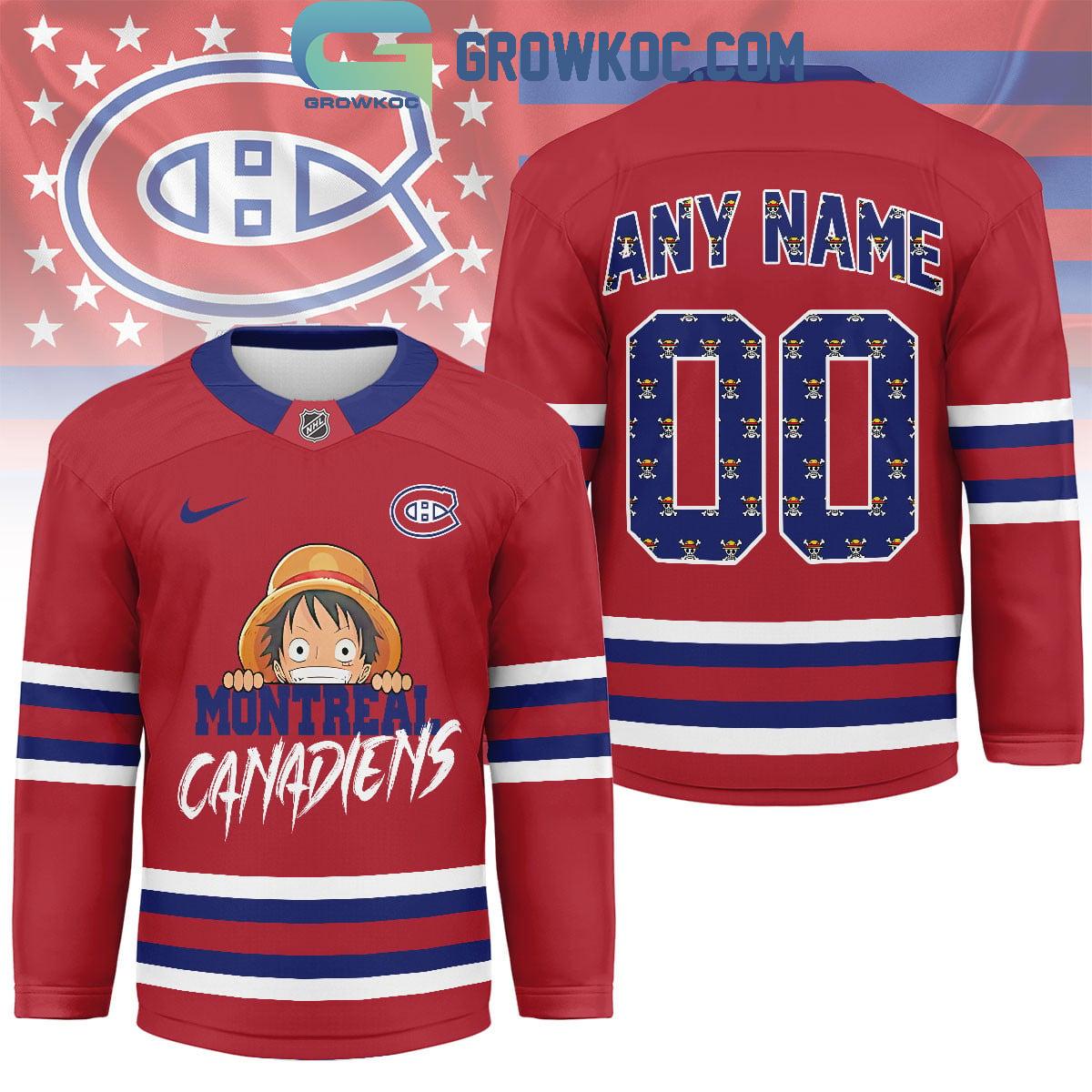 Montreal Canadiens x One Piece Hockey Jersey Montreal Canadiens x One Piece Hockey Jersey