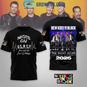 NKOTB The Right Stuff 2026 Tour Shirt