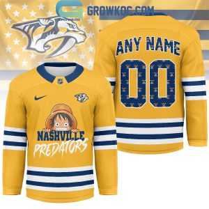 Nashville Predators x One Piece Hockey Jersey Nashville Predators x One Piece Hockey Jersey
