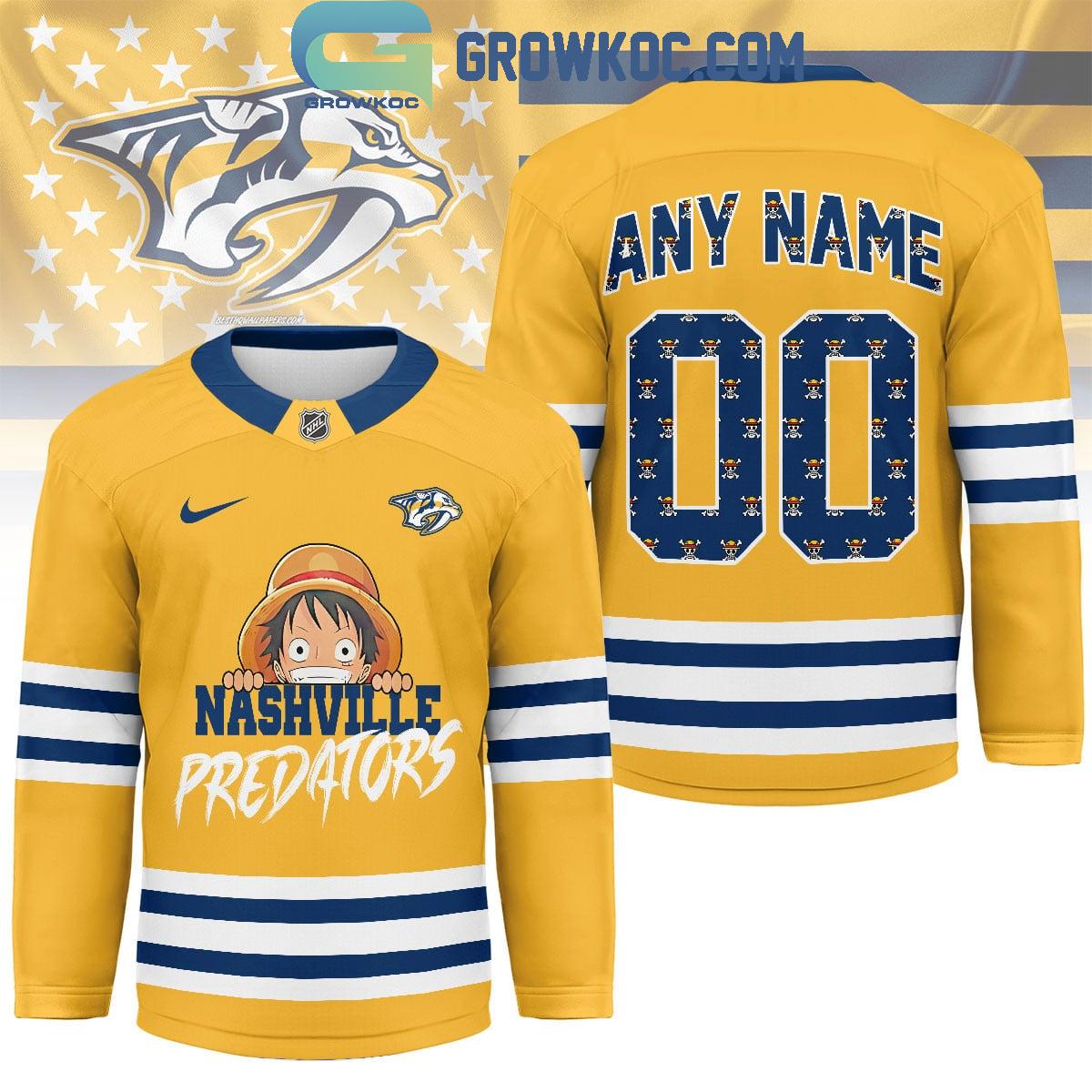 Nashville Predators x One Piece Hockey Jersey Nashville Predators x One Piece Hockey Jersey
