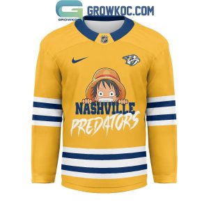 Nashville Predators x One Piece Hockey Jersey
