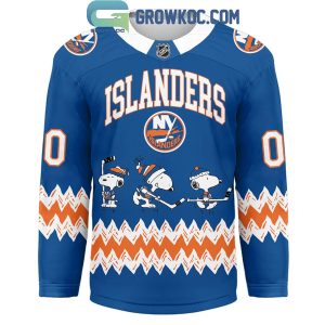 New York Islanders Snoopy Peanuts Our Barn Hockey Jersey