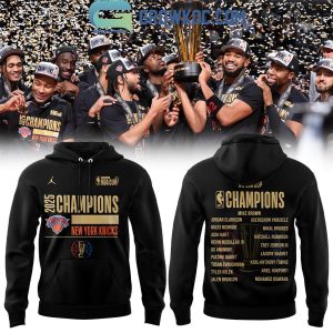 New York Knicks Emirates NBA Cup 2025 Champions Hoodie Shirt