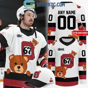 Ottawa 67’s Teddy Bear Toss 2025 Hockey Jersey