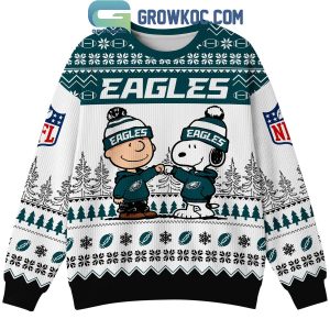 Philadelphia Eagles Snoopy Peanuts Fly Eagles Fly Ugly Sweater