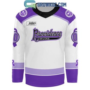 Providence Bruins Hockey Fight Cancer 2025 Hockey Jersey