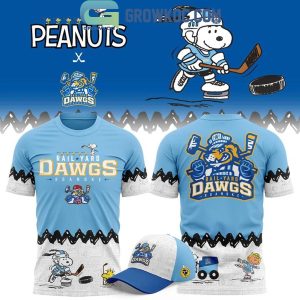Roanoke Rail Yard Dawgs Peanuts Night 2026 Hoodie Shirt