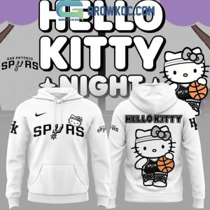 San Antonio Spurs x Hello Kitty Hoodie Shirt San Antonio Spurs x Hello Kitty Hoodie Shirt
