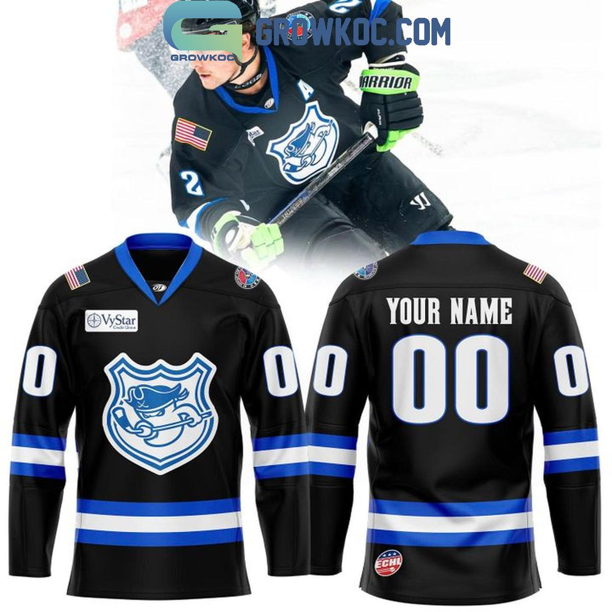 Savannah Ghost Pirates x Law Enforcement Appreciation Jersey Savannah Ghost Pirates x Law Enforcement Appreciation Jersey