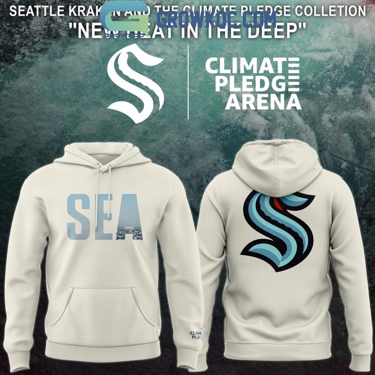 Seattle Kraken And The Climate Pledge Hoodie Shirt Seattle Kraken And The Climate Pledge Hoodie Shirt