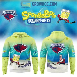 South Carolina Stingrays SpongeBob Squarepants Hoodie Shirt