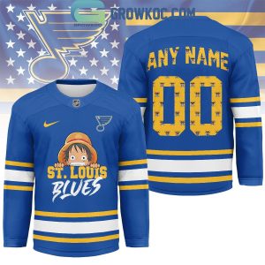 St. Louis Blues x One Piece Hockey Jersey St. Louis Blues x One Piece Hockey Jersey