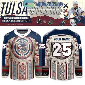 Tulsa Oilers Native American 2025 Jersey