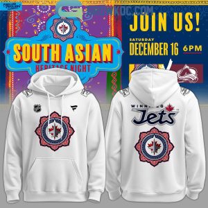 Winnipeg Jets South Asian Heritage Night 2026 Hoodie Shirt Winnipeg Jets South Asian Heritage Night 2026 Hoodie Shirt