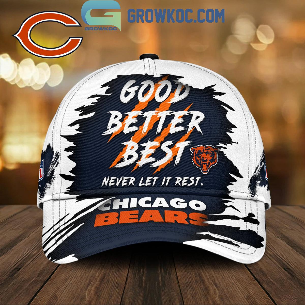 Chicago Bears Good Better Best Cap Chicago Bears Good Better Best Cap