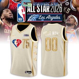 NBA x All Star 2026 LA Gold Basketball Jersey
