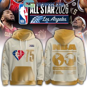 NBA x All Star 2026 LA Gold Hoodie