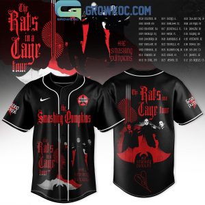 The Smashing Pumpkins The Rats In A Cage Tour 2026 Baseball Jersey
