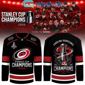 Carolina Hurricanes Champions 2026 Stanley Cup Jersey