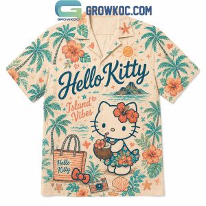 Hello Kitty Tropical Summer Vibes Hawaiian Shirt