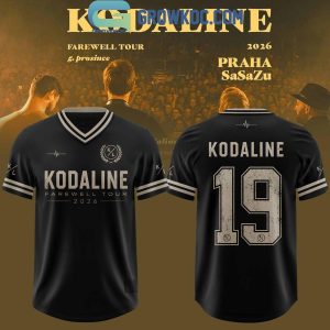 Kodaline Farewell Tour 2026 Football Jersey