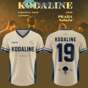 Kodaline Farewell Tour 2026 Football Jersey