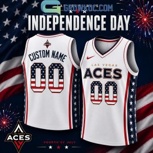 Las Vegas Aces WNBA Independence Day 250 Years Jersey