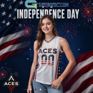 Las Vegas Aces WNBA Independence Day 250 Years Jersey