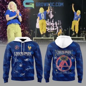 Linkin Park x France From Zero World Tour Hoodie Shirt