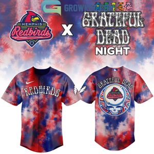 Memphis Redbirds Grateful Dead Night Jersey