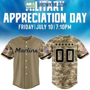 Miami Marlins x Military Appreciation Night Jersey