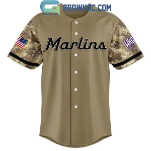 Miami Marlins x Military Appreciation Night Jersey